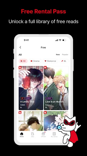 Lezhin Comics - Daily Releases screenshot
