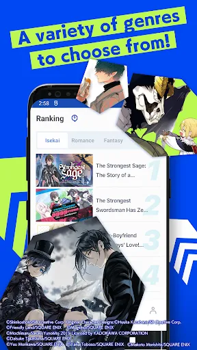 Manga UP! screenshot