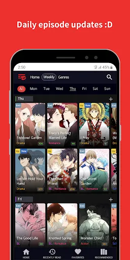 Toomics - Read Premium Comics screenshot