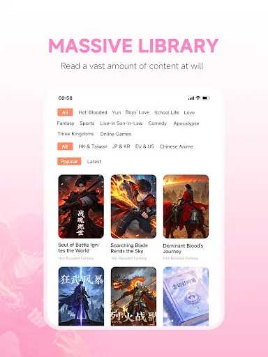 Infinite Comics screenshot