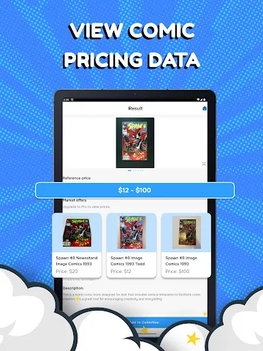Comic Book Value Scanner screenshot