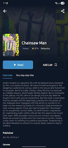 MangaFire: Read Manga Now screenshot