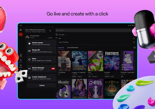 Twitch: Live Streaming screenshot