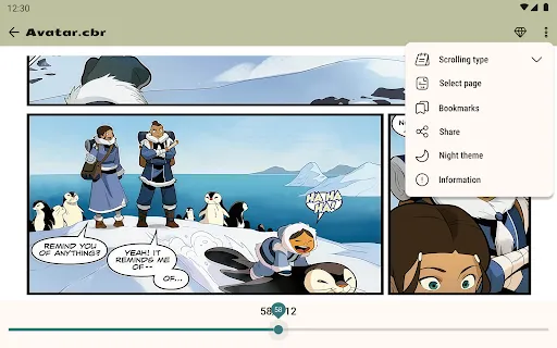 Comic Book Reader (cbz/cbr) screenshot