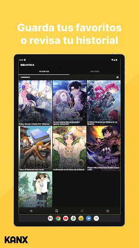 KanX - Mangas en Español screenshot