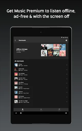 YouTube Music screenshot