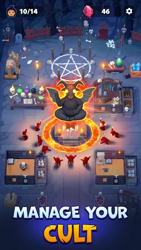Idle Cult Empire - Evil Tycoon screenshot