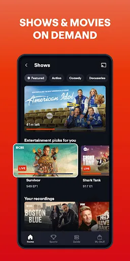 Fubo: Watch Live TV & Sports screenshot