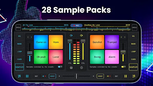 DJ Music mixer - DJ Mix Studio screenshot