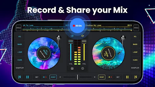 DJ Music mixer - DJ Mix Studio screenshot