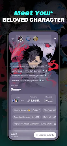 WebNovel screenshot
