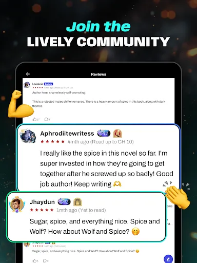 WebNovel screenshot
