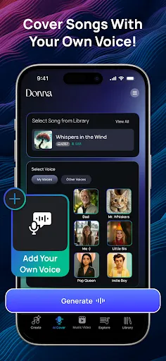 Donna AI Song & Music Maker screenshot