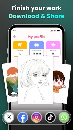Artrace: AR Easy Draw & Sketch screenshot