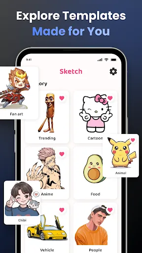 Artrace: AR Easy Draw & Sketch screenshot