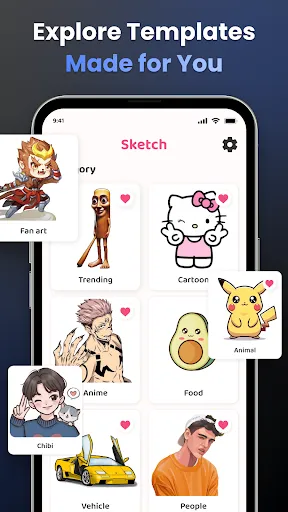Artrace: AR Easy Draw & Sketch screenshot