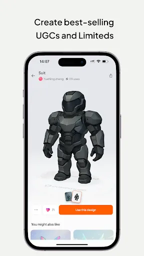 Customuse: Skins Maker Roblox screenshot