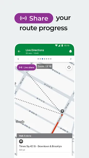 Moovit: Your Transit Tracker screenshot