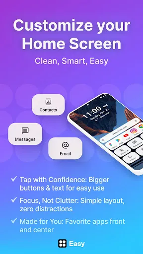 Easy Homescreen screenshot