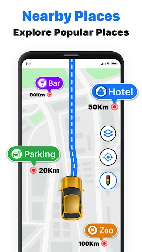 GPS Maps Navigation Directions screenshot