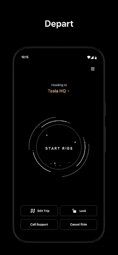 Tesla Robotaxi screenshot
