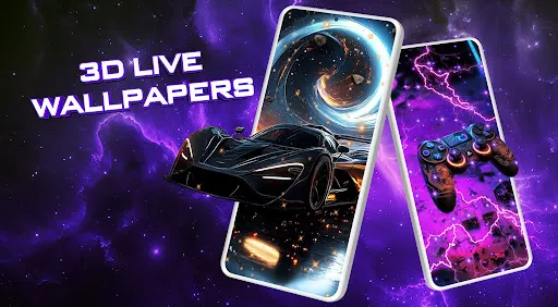 3D Live Wallpapers - 4K & 4D screenshot