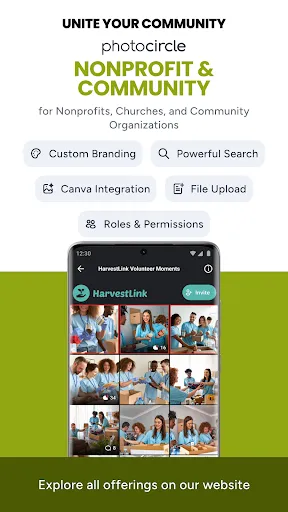 PhotoCircle screenshot