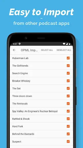 Podcast Player screenshot