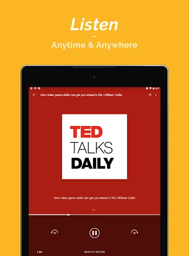 Podcast Player screenshot