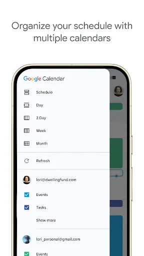 Google Calendar screenshot