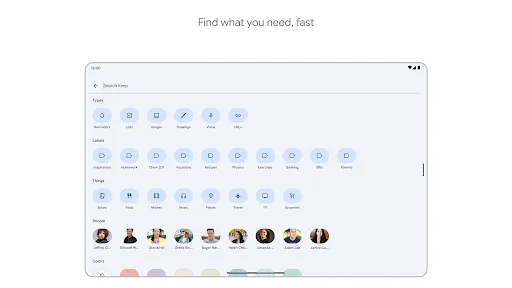 Google Keep - Notes and lists screenshot