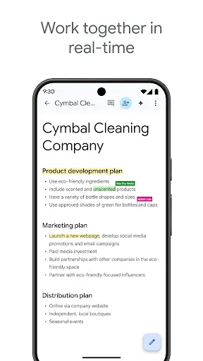 Google Docs screenshot