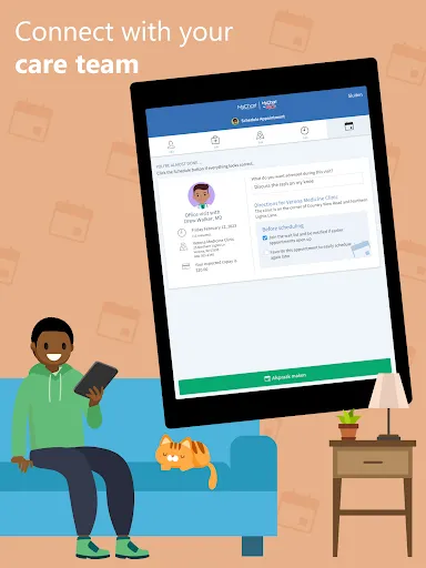 MyChart screenshot