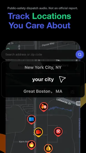 CrimeRadar: Dispatch Alerts screenshot