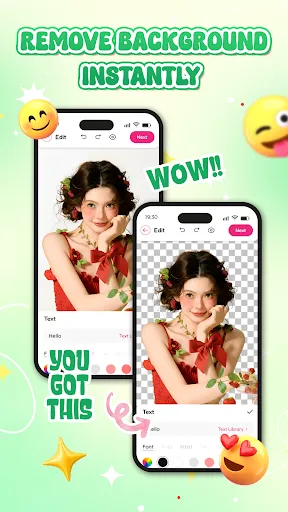 DIY Wallpaper Maker Collage screenshot