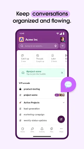 Slack screenshot