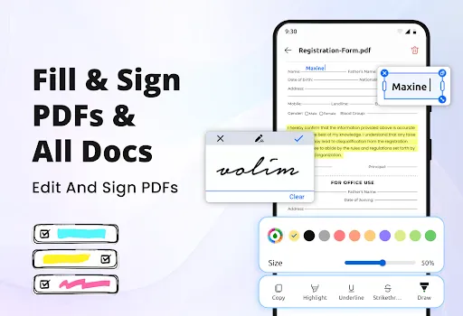 PDF Reader, Editor & Scanner screenshot
