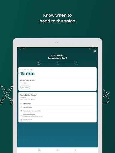 Great Clips Online Check-in screenshot