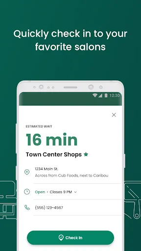 Great Clips Online Check-in screenshot