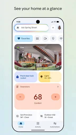 Google Home screenshot