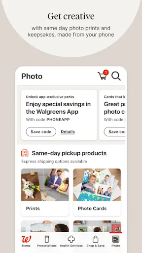 Walgreens screenshot