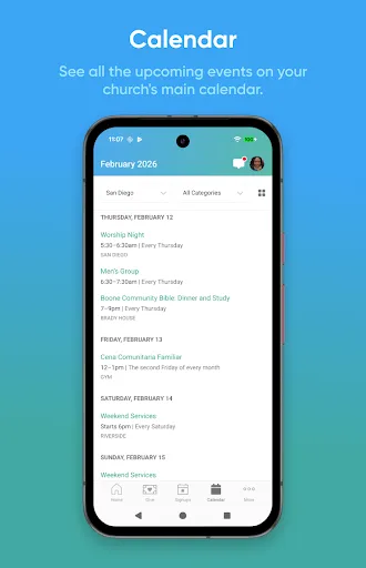 Church Center App screenshot