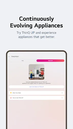 LG ThinQ screenshot