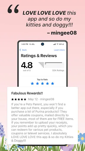 myPurina – Pet Rewards App screenshot