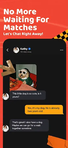 Uniee: Easy Chat & Local Date screenshot