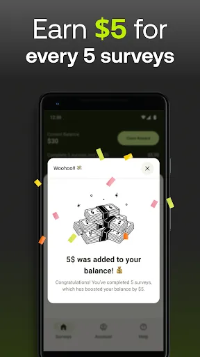 Five Surveys - Earn Money Fast screenshot